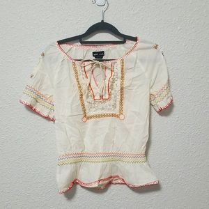 Colorful Crochet Lightweight Blouse